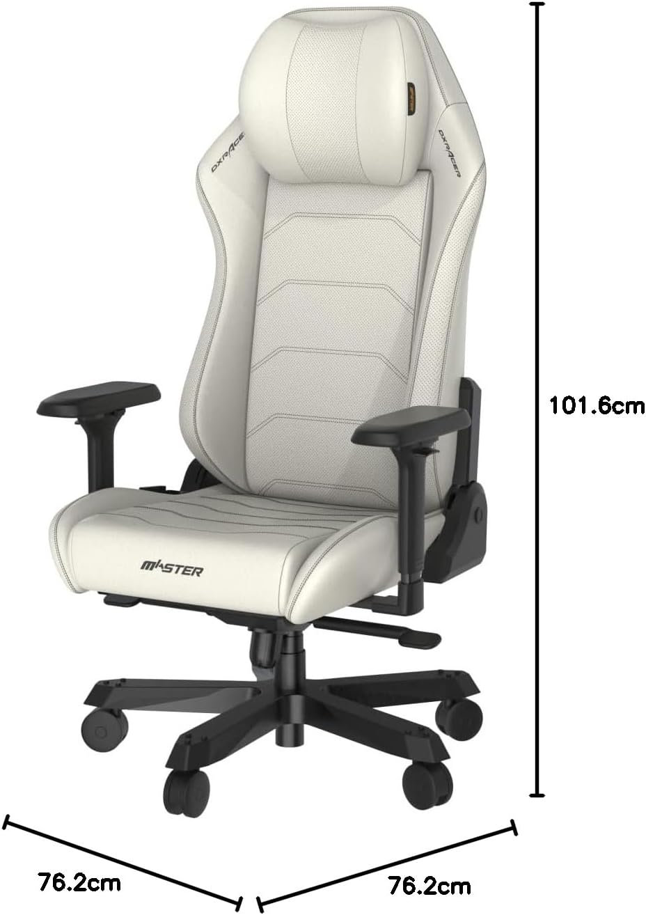 DxRacer Master Series Gaming Chair - White DxRacer Master Series Gaming Chair - White